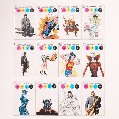 Sale Photo Thumbnail #342: Set 12 DC "Solo" Prestige Modern Anthology Comics