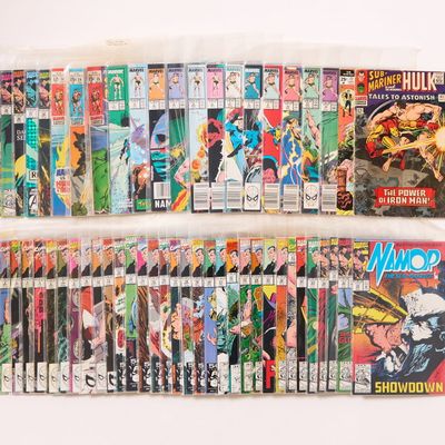Sale Photo Thumbnail #18: 55 Marvel "Namor, The Sub-Mariner" Comic Books