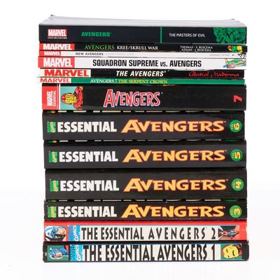 Sale Photo Thumbnail #491: 13 Marvel Avengers Essentials & Epic Paperbacks