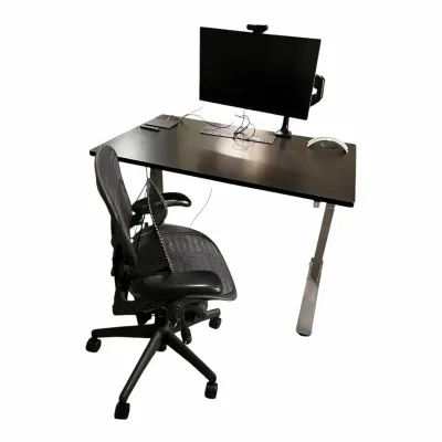 Fully Jarvis Ergonomic Standing Desk, Herman Miller Chair & Others