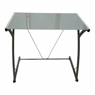 Modern Tempered Glass Writing / Computer Desk