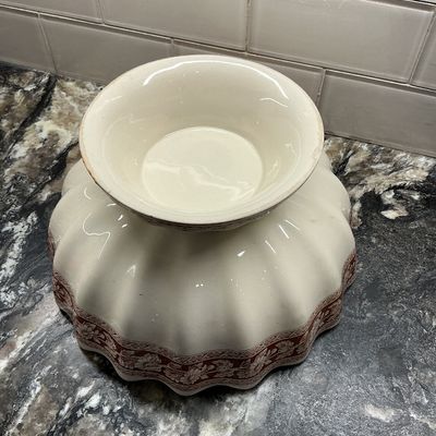 Antique Coalport Center Piece Bowl