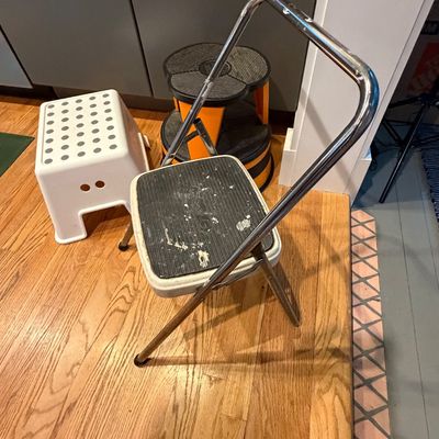 Lot of 3 Household Step Stools - Kik Step Cramer Roller