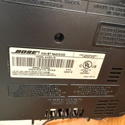 Bose Wave Radio/CD Model AWRC-1G with Remote Control Tested