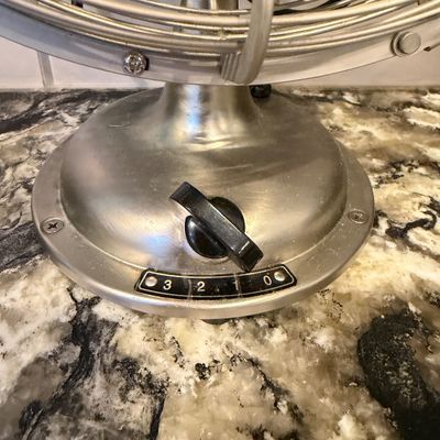 Allaire No. 8 Metal Desk Fan Tested