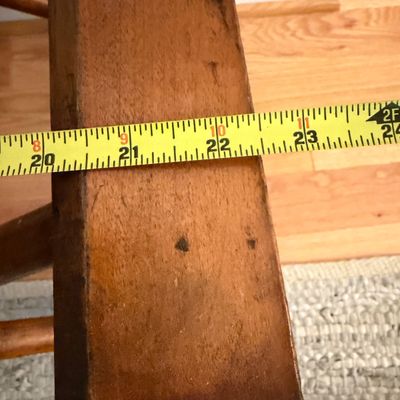 Antique Wooden Folding Luggage Rest / Suitcase Stand