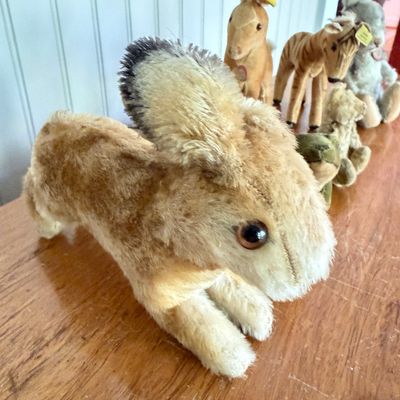 Mixed Lot of Vintage Steiff Plush Animals