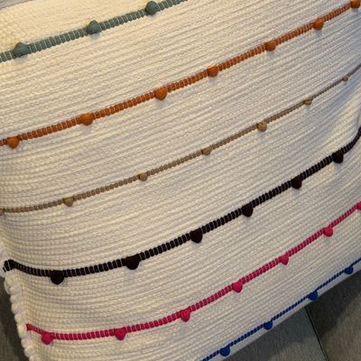 FOUR Large Decorative Pillows