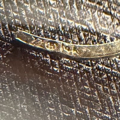 14k Gold Mesh Two Toned Earrings