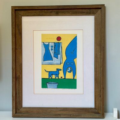 Linnea Lundmark “Washday II” Signed Limited Edition Framed Print 28/140