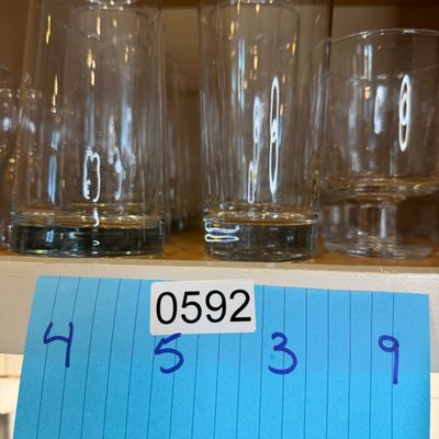 Lot of 21 Glassware – Heavy-Bottom Highball Tumblers & Stemmed Drinking Glasses
