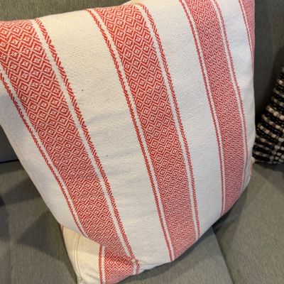 FOUR Large Decorative Pillows