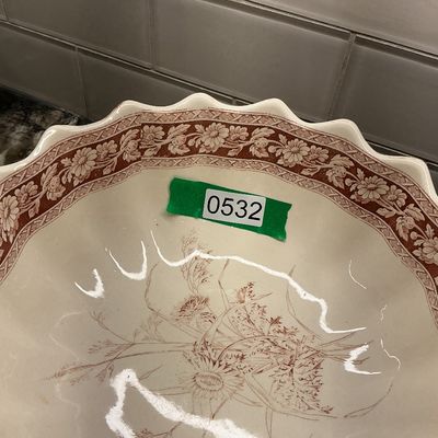 Antique Coalport Center Piece Bowl