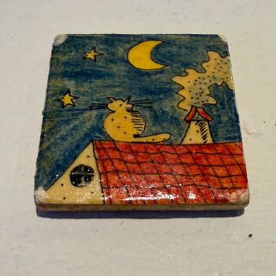 Large Mixed Lot of Folk Art & Whimsical Decor, Signed, Pottery, Carved Wood and Art Objects