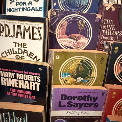 Vintage Mystery & Crime Paperback Book Lot, P.D. James, Dorothy L. Sayers & More
