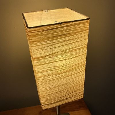 Pair of Modern Table Lamps w Metal Base