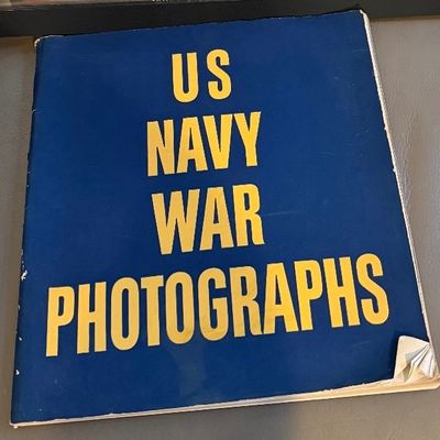 Vintage Navy War Photographs Book