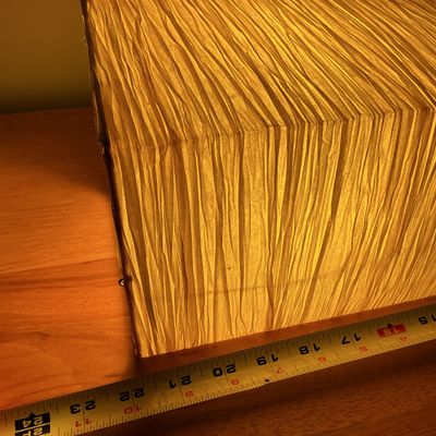 Pair of Modern Table Lamps w Metal Base