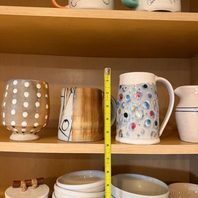 Lot of Studio Pottery Mugs, Pitchers, Bowls and Ceramic Pieces