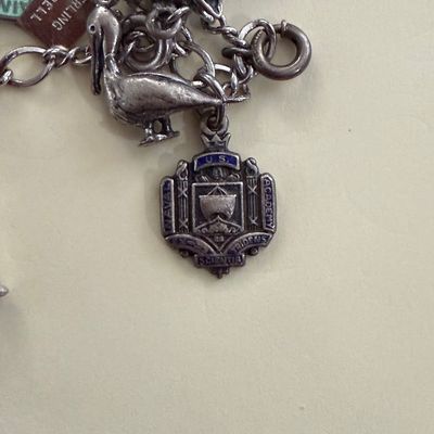 Vintage Charm Bracelet - Mostly Sterling