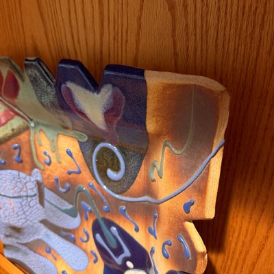 Matthew Patton Postmodern Ceramic Art Handcrafted Pottery 16”
