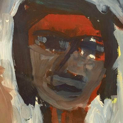 Hans Vorbusch Original Abstract Impressionist Professionally Matted / Framed