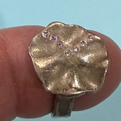 Mixed Sterling Jewelry Lot - Rings, Signed Brooch, Earrings, Bracelet