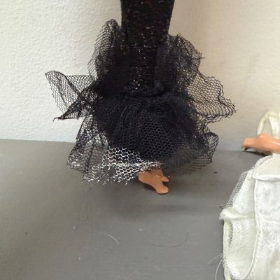 Vintage Barbie and Midge Dolls