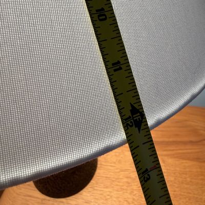 Pair of Vintage-Style Black Textured Table Lamp w Tapered Shade