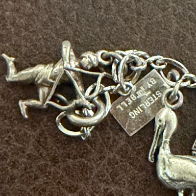 Vintage Charm Bracelet - Mostly Sterling
