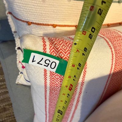 FOUR Large Decorative Pillows