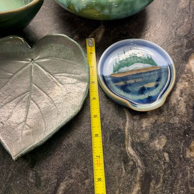 Assorted Studio Art Pottery Lot - Signed, Glazed, Vintage, Decorative, Kitchenware