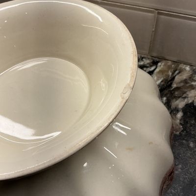 Antique Coalport Center Piece Bowl