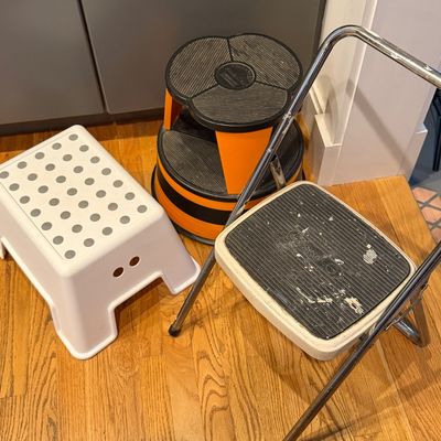 Lot of 3 Household Step Stools - Kik Step Cramer Roller