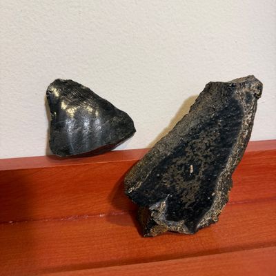 Organic & Primitive Sculptural Objects Lot – Found Wood, Driftwood, Natural Stone & Rustic Metal