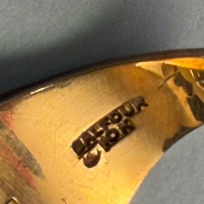 10k Yellow Gold Women’s Class Ring Jeb Stuart High School Size 6