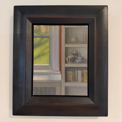 Framed Impressionist Still Life Oil on Canvas Painting