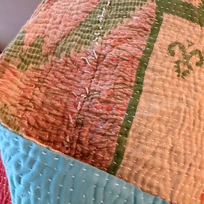 Vintage Hand Crafted Reversable Quilt