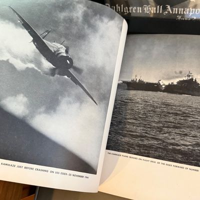 Vintage Navy War Photographs Book