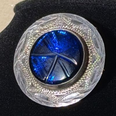 Mexican Silver Brooch / Pendant