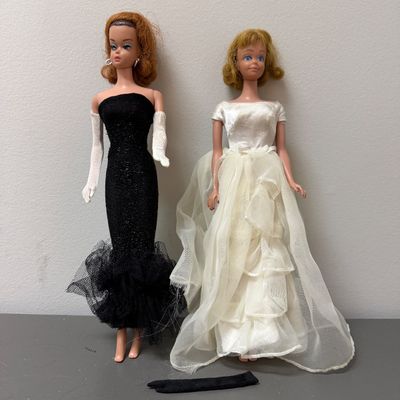 Vintage Barbie and Midge Dolls