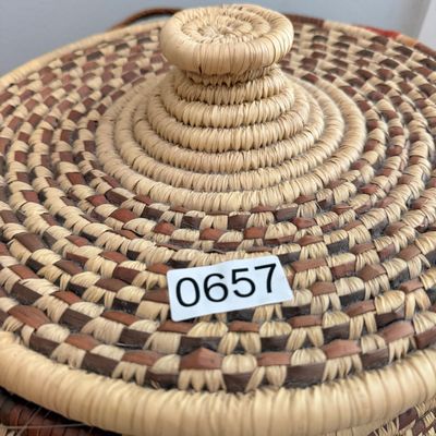 Lot of 6 Ethnographic Woven Basket & Vessel Collection