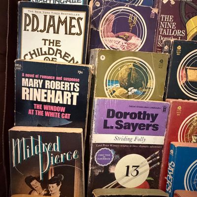 Vintage Mystery & Crime Paperback Book Lot, P.D. James, Dorothy L. Sayers & More