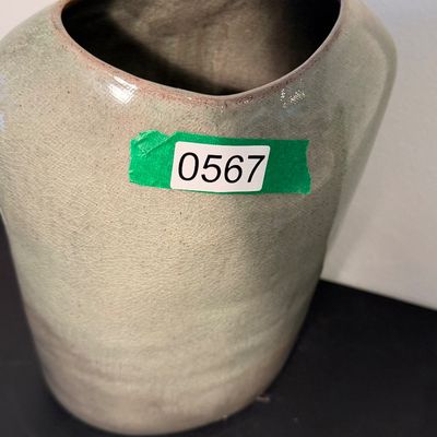 Large Glazed Pottery Vase