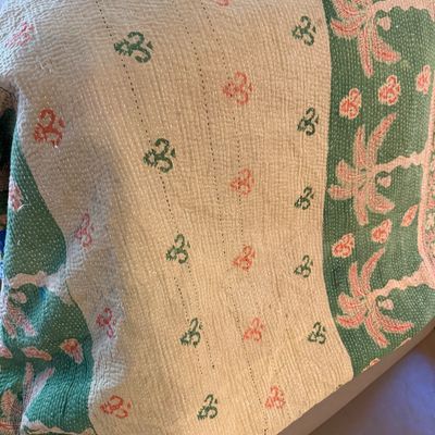 Vintage Hand Crafted Reversable Quilt