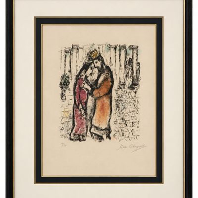 Sale Photo Thumbnail #13: Marc Chagall pencil signed and numbered lithograph 