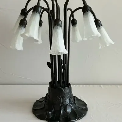 Calla Lily Tiffany Style Lamp