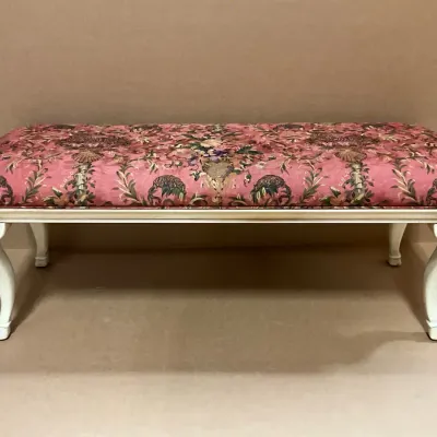 Pink Upholstered Bench
