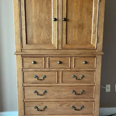 Bernhardt Solid Wood Armoire