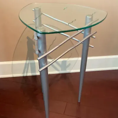 Postmodern Triangular Accent Table